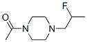 Ethanone,  1-[4-(2-fluoropropyl)-1-piperazinyl]- CAS#: 950692-79-2