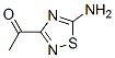 Ethanone, 1-(5-amino-1,2,4-thiadiazol-3-yl)- (9CI) CAS#: 98259-38-2