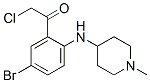 Ethanone,  1-[5-bromo-2-[(1-methyl-4-piperidinyl)amino]phenyl]-2-chloro- CAS#: 954500-38-0