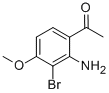 Ethanone,1-(2-amino-3-bromo-4-methoxyphenyl)- CAS#: 923289-30-9
