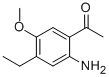 Ethanone,1-(2-amino-4-ethyl-5-methoxyphenyl)- CAS#: 947691-67-0
