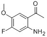 Ethanone,1-(2-amino-4-fluoro-5-methoxyphenyl)- CAS#: 949159-97-1