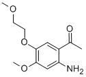Ethanone,1-[2-amino-4-methoxy-5-(2-methoxyethoxy)phenyl]- CAS#: 947691-54-5