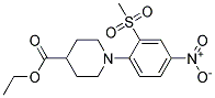 Ethyl 1-(2-methylsulphonyl-4-nitrophenyl)piperidine-4-carboxylate CAS#: 951625-05-1