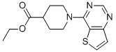Ethyl 1-(thieno[3,2-d]pyrimidin-4-yl)piperidine-4-carboxylate CAS#: 910037-27-3