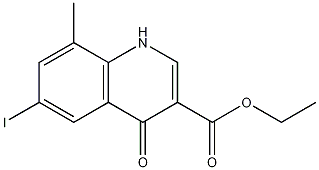 Ethyl 1,4-dihydro-6-iodo-8-methyl-4-oxoquinoline-3-carboxylate CAS#: 951006-39-6