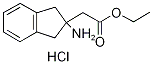 Ethyl 2-(2-amino-2,3-dihydro-1H-inden-2-yl)acetate hydrochloride CAS#: 917391-08-3