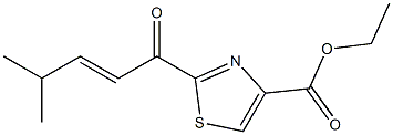 Ethyl 2-(4-Methyl-pent-2-enoyl)-thiazole-4-carboxylate CAS#: 944559-46-0