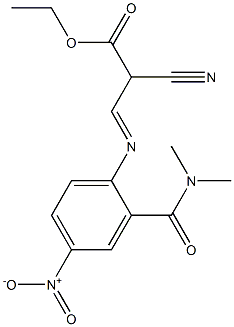 Ethyl 2-Cyano-3-((2-(Dimethylcarbamoyl)-4-Nitrophenyl)Imino)Propanoate CAS#: 915369-16-3