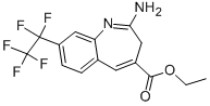 Ethyl 2-amino-8-(perfluoroethyl)-3H-benzo[b]azepine-4-carboxylate CAS#: 926927-42-6
