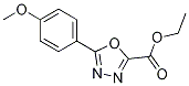 Ethyl 5-(4-Methoxyphenyl)-1,3,4-oxadiazole-2-carboxylate CAS#: 99367-44-9