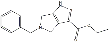 Ethyl 5-benzyl-1,4,5,6-tetrahydropyrrolo[3,4-c]pyrazole-3-carboxylate CAS#: 912635-60-0