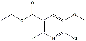Ethyl 6-chloro-5-methoxy-2-methylnicotinate CAS#: 919354-48-6