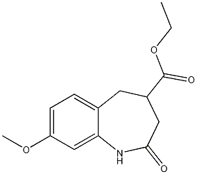 Ethyl8-methoxy-2-oxo-2,3,4,5-tetrahydro-1H-benzo[b]azepine-4-carboxylate CAS#: 912366-83-7