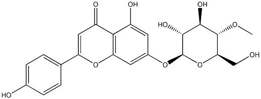 Genistein 7-O-beta-D-glucoside-4''-O-methylate CAS#: 950910-16-4