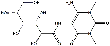 Gluconamide, N-(6-amino-1,2,3,4-tetrahydro-1,3-dimethyl-2,4-dioxo-5-pyrimidinyl)-, D- (6CI) CAS#: 909257-18-7