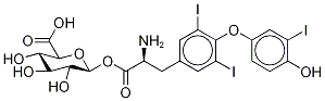 Glucuronic Acid 1-Ester with 3-[4-(4-Hydroxy-3-iodophenoxy)-3,5-diiodophenyl]alanine CAS#: 910907-23-2