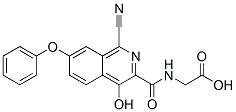 Glycine,  N-[(1-cyano-4-hydroxy-7-phenoxy-3-isoquinolinyl)carbonyl]- CAS#: 945739-65-1