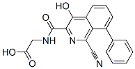 Glycine,  N-[(1-cyano-4-hydroxy-8-phenyl-3-isoquinolinyl)carbonyl]- CAS#: 945740-13-6