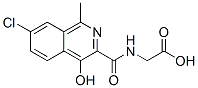Glycine,  N-[(7-chloro-4-hydroxy-1-methyl-3-isoquinolinyl)carbonyl]- CAS#: 916171-78-3