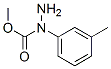 Hydrazinecarboxylic acid, 1-(3-methylphenyl)-, methyl ester CAS#: 935474-55-8