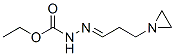 Hydrazinecarboxylic  acid,  2-[3-(1-aziridinyl)propylidene]-,  ethyl  ester CAS#: 907175-54-6