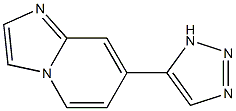 IMidazo[1,2-a]pyridine, 7-(1H-1,2,3-triazol-5-yl)- CAS#: 908269-35-2