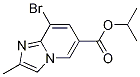 Imidazo[1,2-a]pyridine-6-carboxylic acid, 8-bromo-2-methyl-, 1-methylethyl ester CAS#: 950596-16-4