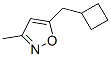 Isoxazole,  5-(cyclobutylmethyl)-3-methyl- CAS#: 921588-27-4