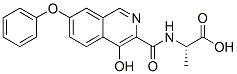 L-Alanine,  N-[(4-hydroxy-7-phenoxy-3-isoquinolinyl)carbonyl]- CAS#: 947516-55-4