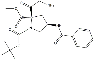 L-Proline, N-[(1,1-diMethylethoxy)carbonyl]glycyl-4-(benzoylaMino)-, Methyl ester, (4R)- CAS#: 943134-40-5