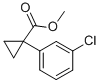 METHYL 1-(3-CHLOROPHENYL)CYCLOPROPANECARBOXYLATE CAS#: 943118-81-8