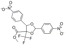 METHYL 2,5-BIS(4-NITROPHENYL)-4-(TRIFLUOROMETHYL)-1,3-DIOXOLANE-4-CARBOXYLATE CAS#: 918307-34-3