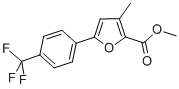 METHYL 3-METHYL-5-[4-(TRIFLUOROMETHYL)PHENYL]-2-FUROATE CAS#: 952710-73-5