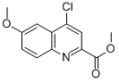 METHYL 4-CHLORO-6-METHOXY-QUINOLINE-2-CARBOXYLATE CAS#: 905807-62-7