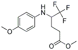 METHYL 5,5,5-TRIFLUORO-4-(4-METHOXYPHENYLAMINO)PENTANOATE CAS#: 937371-63-6