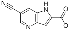 METHYL 6-CYANO-1H-PYRROLO-[3,2-B]PYRIDINE-2-CARBOXYLATE CAS#: 942206-36-2