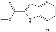 METHYL 7-CHLORO-1H-PYRROLO[3,2-B]PYRIDINE-2-CARBOXYLATE CAS#: 952800-36-1