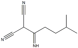 Malononitrile,  (4-methylvalerimidoyl)-  (6CI) CAS#: 98960-78-2