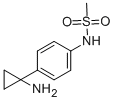 Methanesulfonamide, N-[4-(1-aminocyclopropyl)phenyl]- CAS#: 946496-53-3