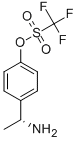 Methanesulfonic acid, 1,1,1-trifluoro-, 4-[(1R)-1-aminoethyl]phenyl ester CAS#: 938512-19-7