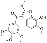 Methanone,  [7-hydroxy-6-methoxy-2-(methylamino)-3-benzofuranyl](3,4,5-trimethoxyphenyl)- CAS#: 945771-80-2