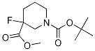 Methyl 1-Boc-3-fluoropiperidine-3-carboxylate CAS#: 934342-31-1