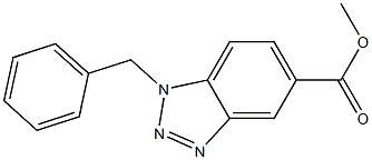 Methyl 1-benzyl-1,2,3-benzotriazole-5-carboxylate CAS#: 951558-74-0