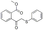 Methyl 2-(2-(phenylthio)acetyl)benzoate CAS#: 929613-60-5