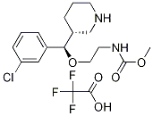 Methyl 2-((R)-(3-chlorophenyl)((R)-piperidin-3-yl)Methoxy)ethylcarbaMate (2,2,2-trifluoroacetate) CAS#: 942142-81-6
