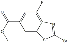 Methyl 2-bromo-4-fluorobenzo[d]thiazole-6-carboxylate CAS#: 924287-65-0
