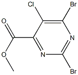 Methyl 2,6-dibroMo-5-chloropyriMidine-4-carboxylate CAS#: 944128-95-4