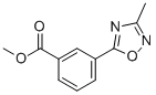 Methyl 3-(3-methyl-1,2,4-oxadiazol-5-yl)benzoate CAS#: 921938-57-0