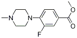 Methyl 3-Fluoro-4-(4-Methyl-1-piperazinyl)benzoate CAS#: 948018-58-4
